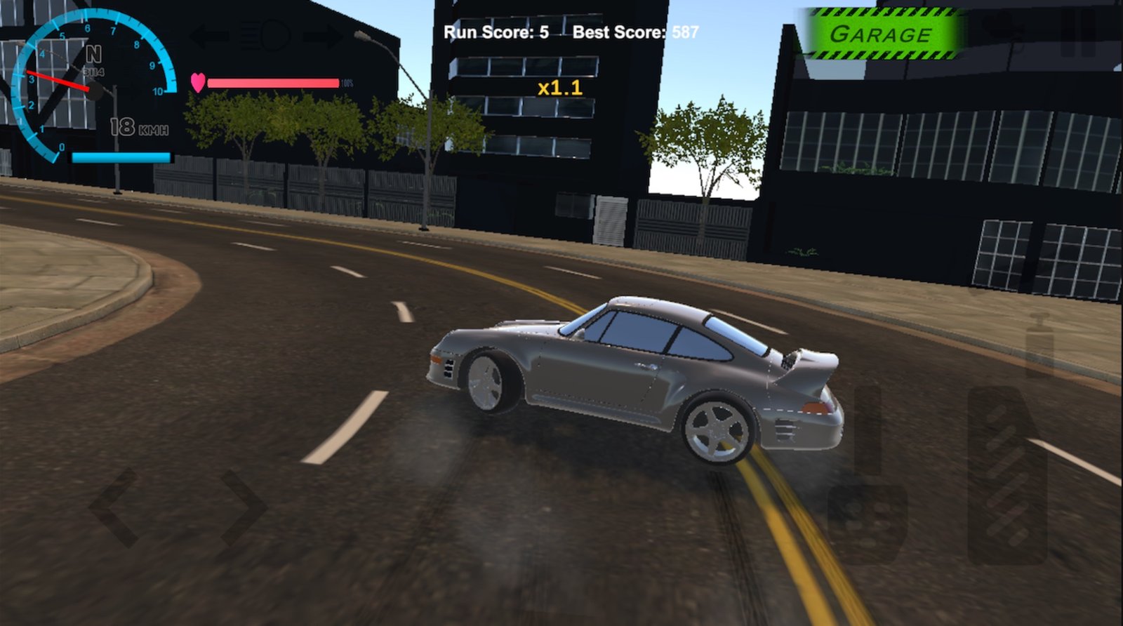 Drift City Simulator gameplay screenshot